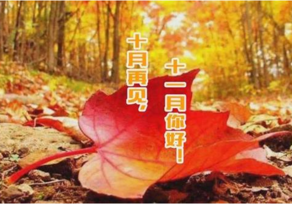 十月再見，十一月你好